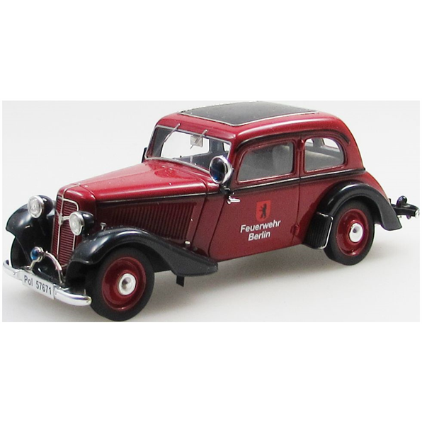 Adler Trumpf Junior 2 Door Sedan Berlin Fire Brigade 1934-39