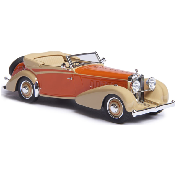 Hispano Suiza J12 Cabriolet 1934 by Vanvooren Open Orange/Beige