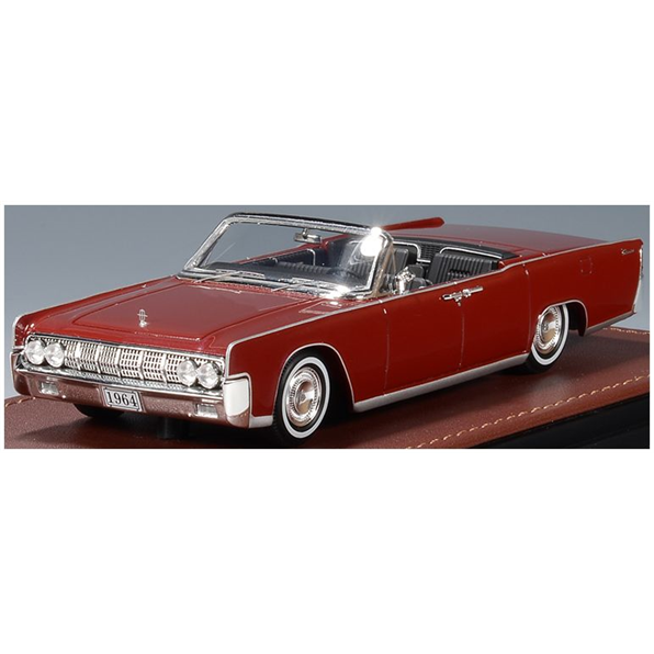 Lincoln Continental Convertible Fiesta Red Open Roof 1964