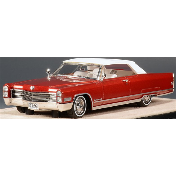 Cadillac Eldorado Convertible Ember Firemist 1966 Close Roof