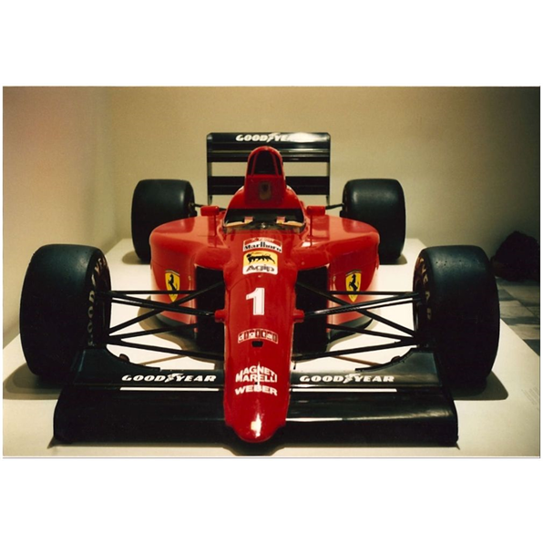 Ferrari F1-90 641/2 #2 Nigel Mansell Winner Portugal GP 1990 w/Driver