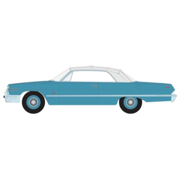 Chevrolet Impala SS 409 Convertible Azure Aqua Poly 1963