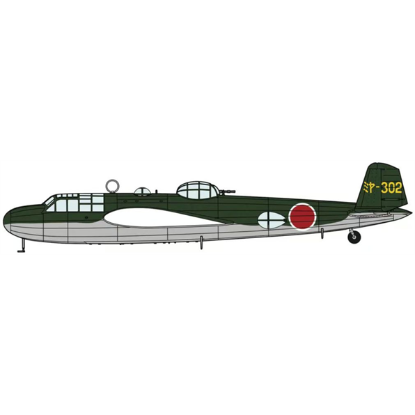 Mitsubishi G3M2/G3M3 Type 96 Attack Bomber Nell 22/23 Miyazaki Kit