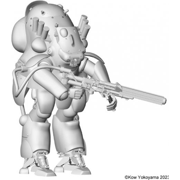 Robot Battle V 'Five' Maschinen Krieger Space Type MK44 Ausf.G Ghost Knight