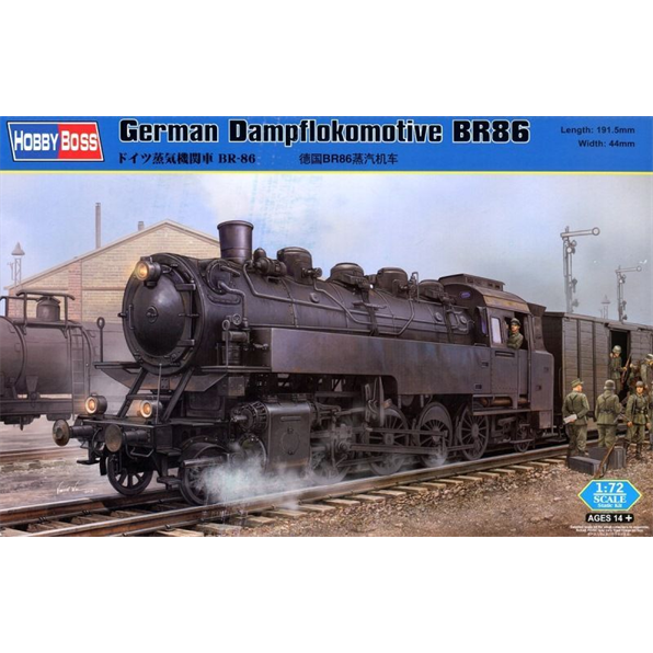 German Dampflokomotive BR86