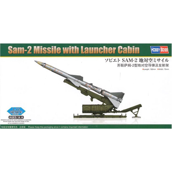 Sam-2 Missile with Launcher Cabin