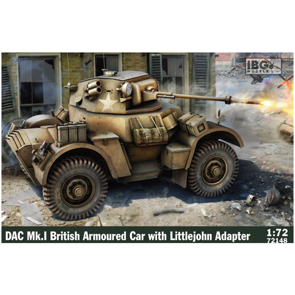 DAC Mk.I British Armoured Car w/Littlejohn Adapter