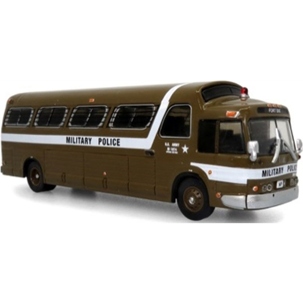 GM PD4107 'Buffalo' Coach 1966 U.S. Army Military Police Destination Fort Dix