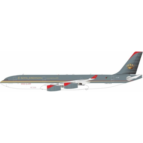 Airbus A340-200 JY-AIB Royal Jordanian w/Stand