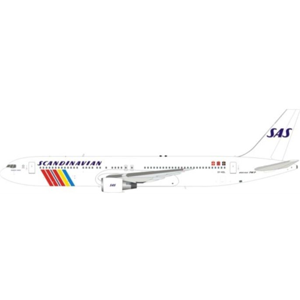 Boeing 767-383/ER SAS OY-KDL with Stand