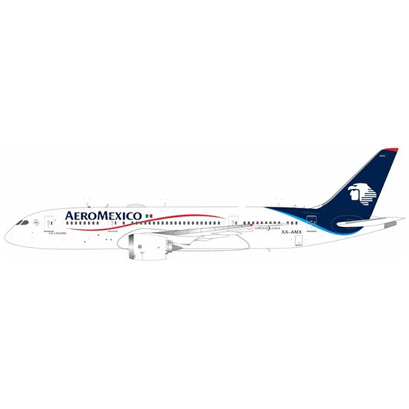 Boeing 787-8 Dreamliner Aeromexico XA-AMX w/Stand