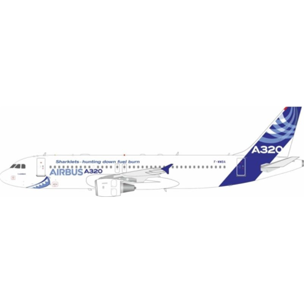 Airbus A320 House F-WWBA w/Stand