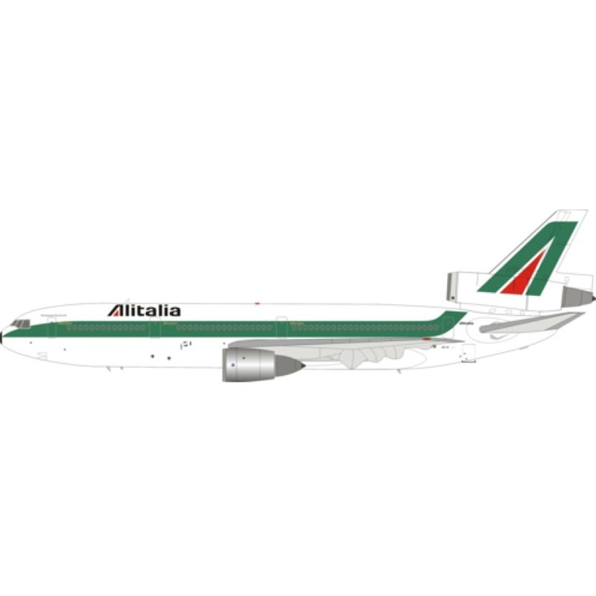 McDonnell Douglas DC-10-30 Alitalia I-DYNI w/Stand