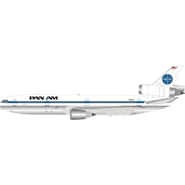 McDonnell Douglas DC-10-30 PAN AM N82NA w/Stand Polished