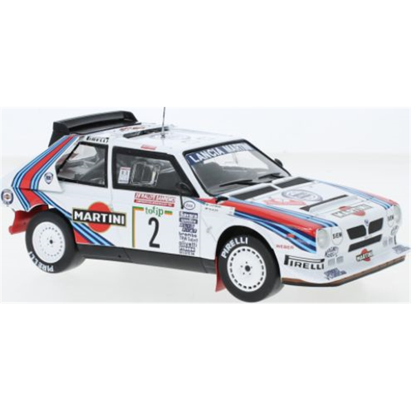 Lancia Delta S4 #2 Rallye WM Rally San Remo 1986 M.Alen/I.Kivimaki