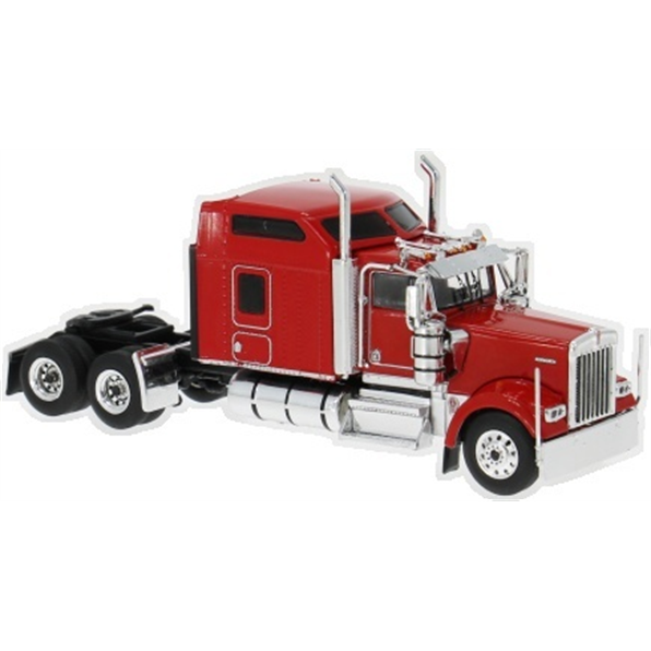 Kenworth W900 Sleeper Cab Red 1990