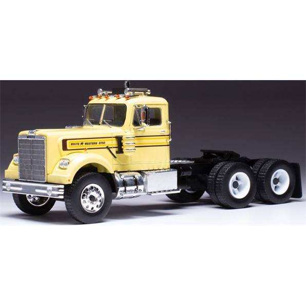 White Western Star 4864 Yellow 1970