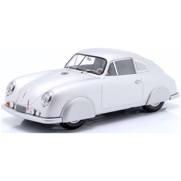 Porsche 356 SL Plain Body Version 1951 Silver (Closed Wheels)