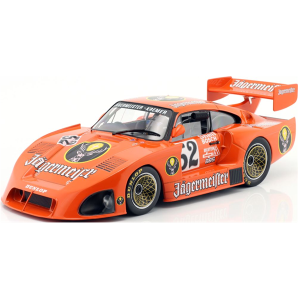 Porsche 935 K4 Jagermeister 2nd Bob Wollek Kremer Zolder DRM 1981