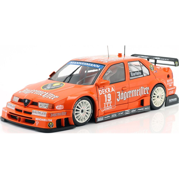 Alfa Romeo 155 V6 TI Jagermeister DTM/ITC 1995 Michael Bartels #19