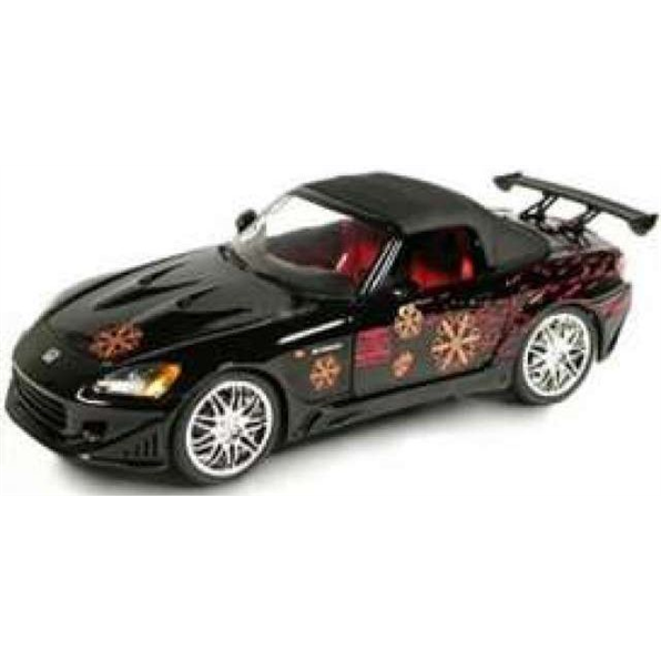 FF Johnny's 2000 Honda S2000 Black 1:32 Fast and the Furious Series