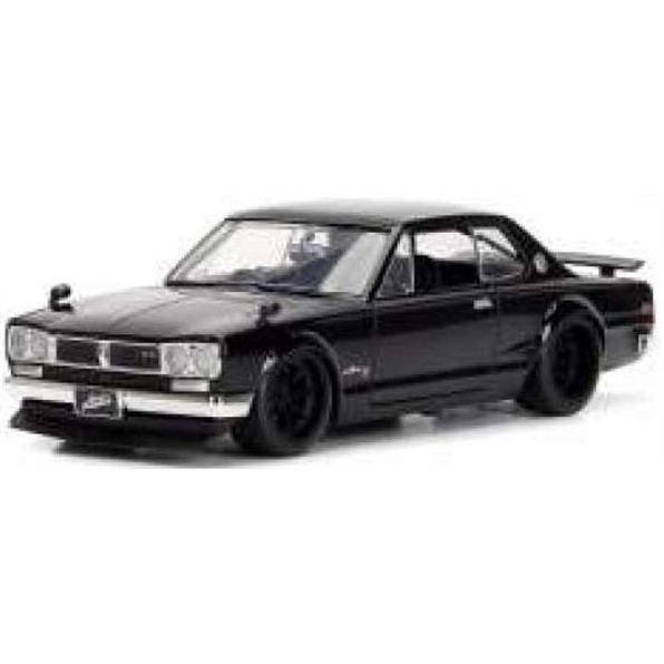 FF Brian's Skyline 2000 GT-R 1971 Black 1:32 Fast and the Furious Series