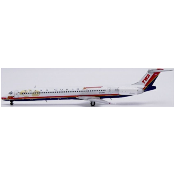 McDonnell Douglas MD-83 Trans World Airlines Wings of Pride EI-BWD w/Antenna