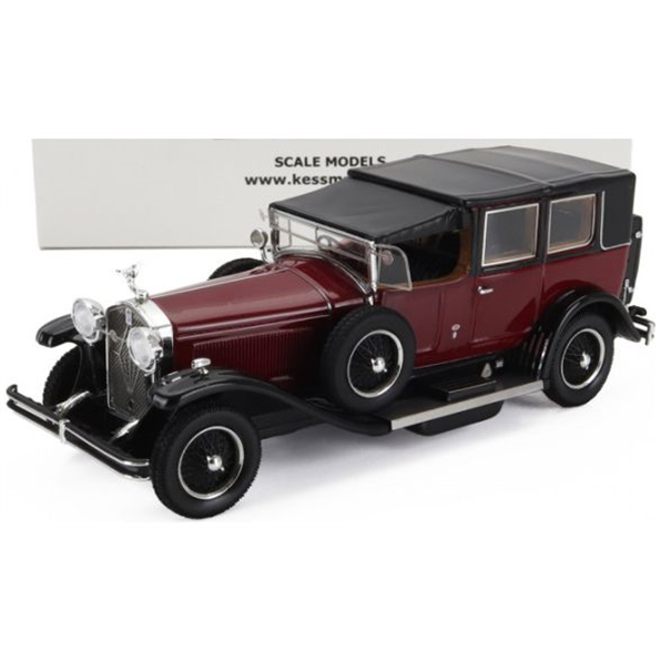 Isotta Fraschini Tipo 8A Landaulet Sala Semi Convertible Open 1924 Burgundy