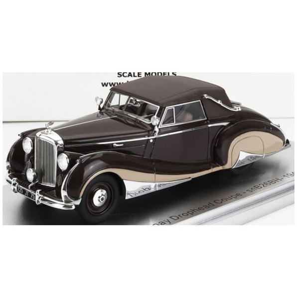 Bentley MKVI Franay Brown/Cream snB26BH Drophead Coupe Cabrio Closed 1947