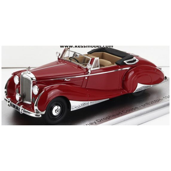 Bentley MKVI Franay Red snB26BH Drophead Coupe Cabrio Open 1947