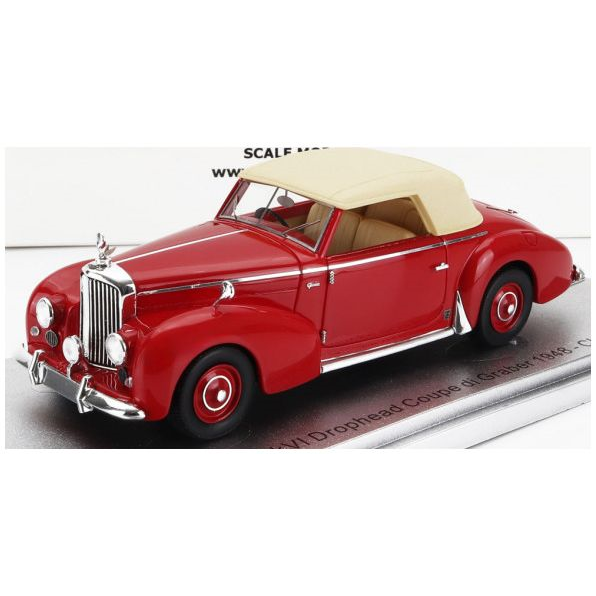 Bentley MKVI Red/Cream Drophead Coupe Graber Cabrio Closed 1948