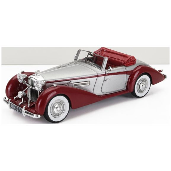 Bentley MKVI Drophead Silver/Red ch.B122DA Coupe Cabriolet Open 1949