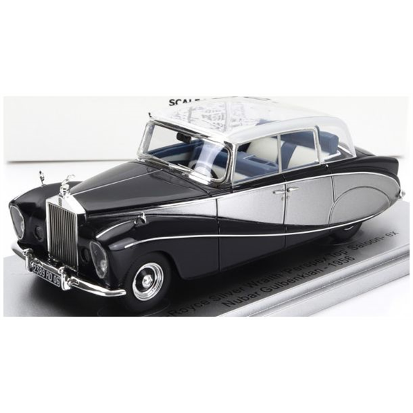 Rolls Royce Silver Wraith Black/Silver Perspex Top 1956 Ex Nubar Gulbenkian