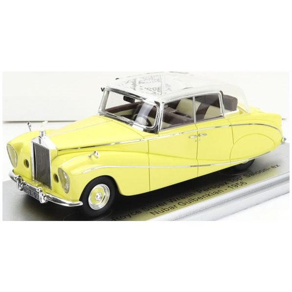 Rolls Royce Silver Wraith Yellow Perspex Top Saloon 1956 Colour Made In 1968