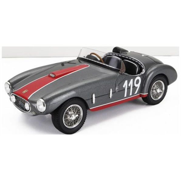 Ferrari 166 MM53 Spider Barquette Silver Vignale By Oblin #119 Winner Coppa Sarr 55