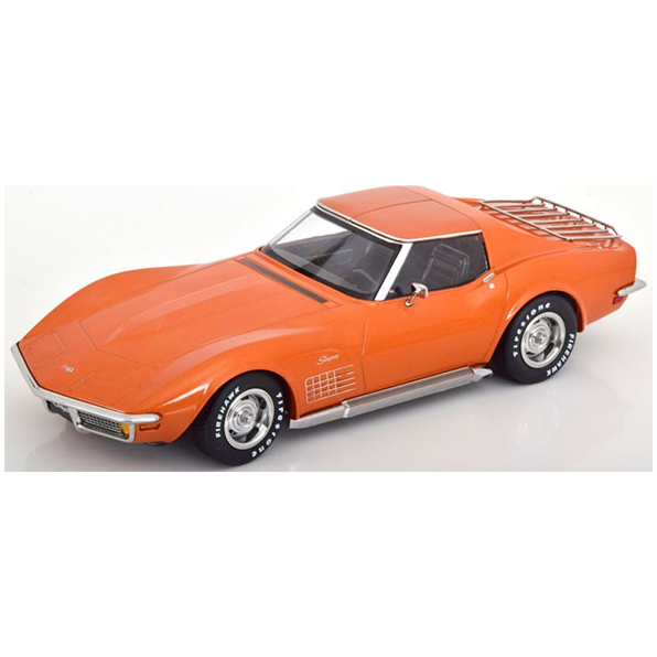 Chevrolet Corvette C3 1972 Orange Metallic - John Ayrey Die Casts