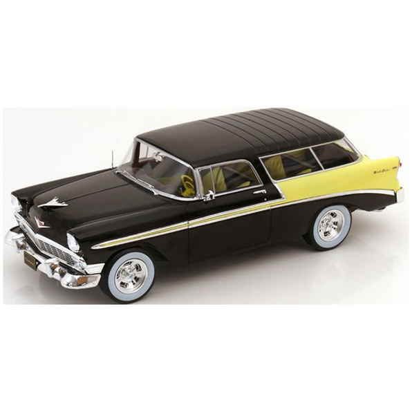 Chevrolet Bel Air Nomad Custom 1956 Black Light Yellow