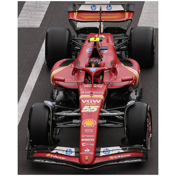 Ferrari SF-24 #55 3rd Monaco GP 2024 Carlos Sainz