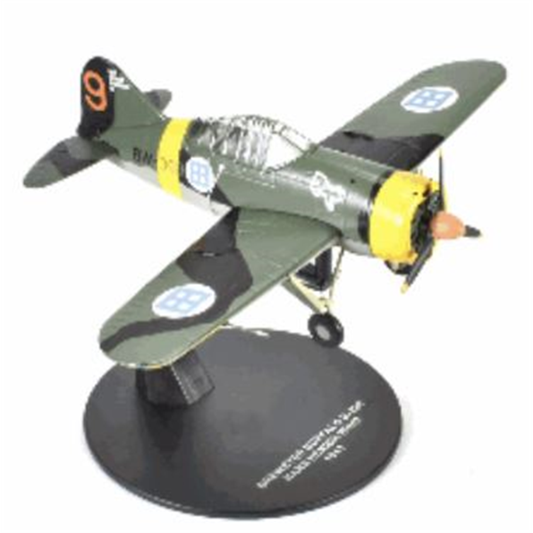 Brewster Buffalo B-239 - Hans Henrik Wind 1943 - Fighters of WWII - Atlas