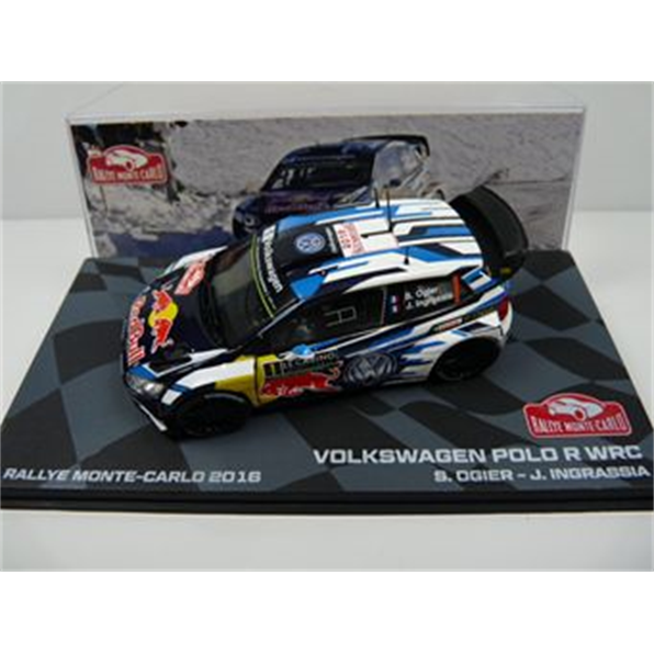 Volkswagen Polo R Wrc Winner 2016 Monte Ca S.Ogier / J.Ingrassia