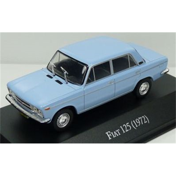 Fiat 125 Lt.Blue Unforgetable cars - Argentia