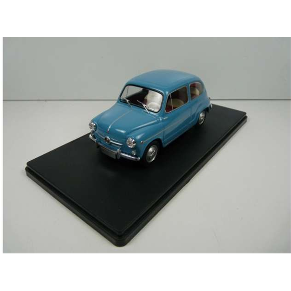 Fiat 600d 1960 Blue - 1:24