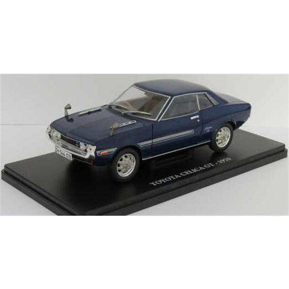 Toyota Celica GT, Blue 1:24 European Vintage Cars - Cased