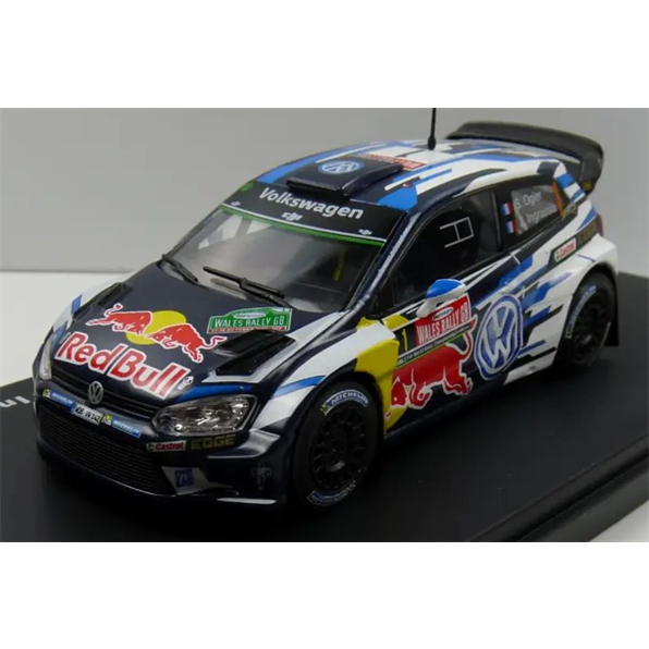 VW Polo R WRC - Ogier #1 - Wales 2016 Rally Collection - Blister