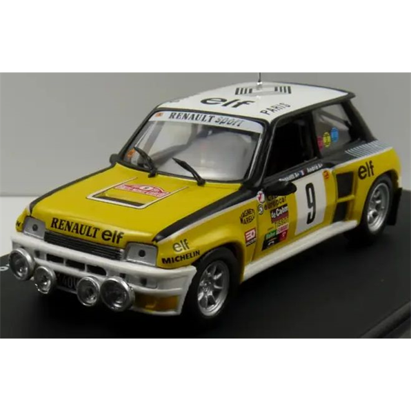 Renault 5 Turbo - Ragnotti #9 - Monte Carlo 1981 - Rally Collection - Blister