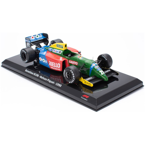 Benetton B190 - Nelson Piquet - 1990 Cased - 1:24th Scale F1 Collection