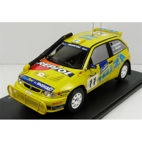 Seat Ibiza Kit Car (1998) Harri Rovanpera - Voitto Silander - 1:24th Rally