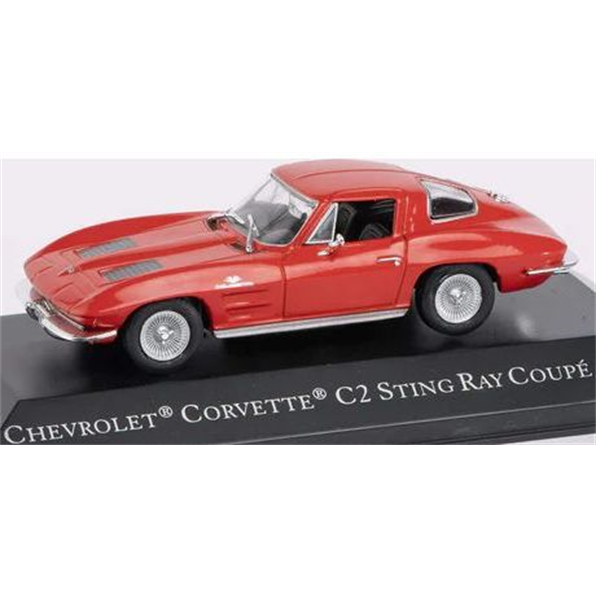 Chevrolet Corvette Sting Ray Coupe C2 - Red - American Car Collection