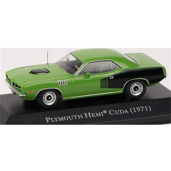 Plymouth Hemi 'Cuda (1971) - Green - American Car Collection