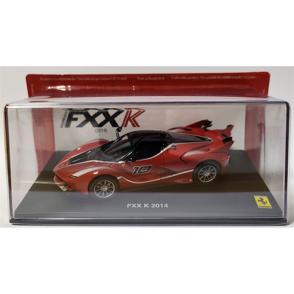 Ferrari FXX K 2014 - Red # 10 Ferrari Collection - cases